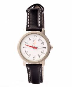 Men's Brown Strap Watch + Women's Black strap Watch